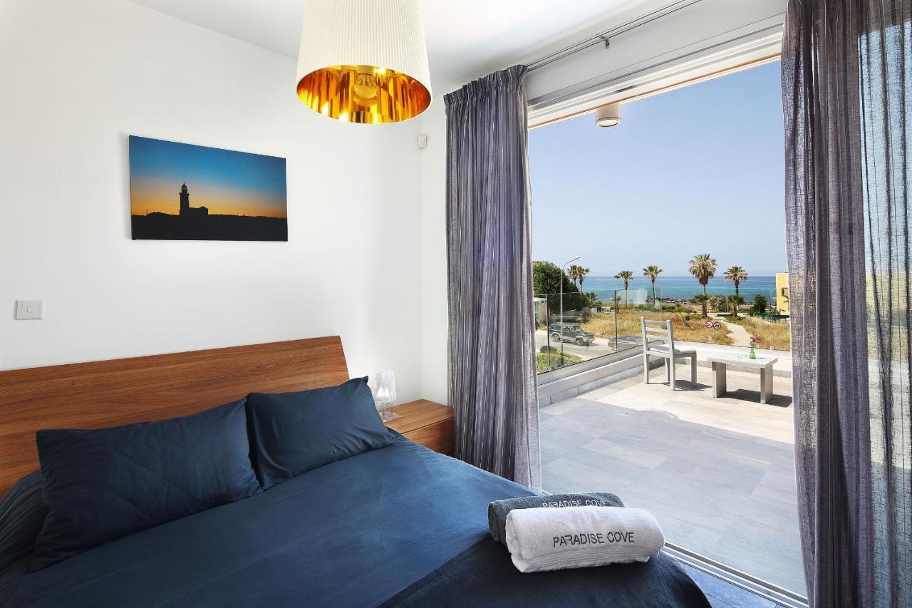 Paradise Cove Luxurious Beach Villas Pafos Exterior foto