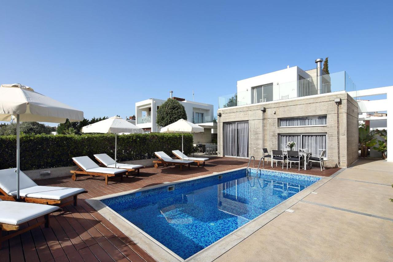 Paradise Cove Luxurious Beach Villas Pafos Exterior foto