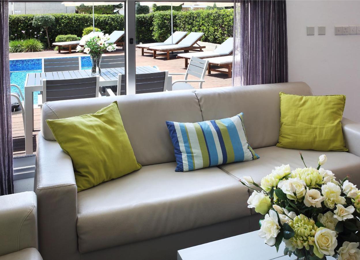 Paradise Cove Luxurious Beach Villas Pafos Exterior foto