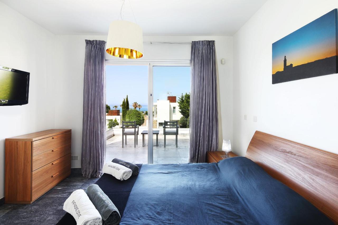 Paradise Cove Luxurious Beach Villas Pafos Exterior foto