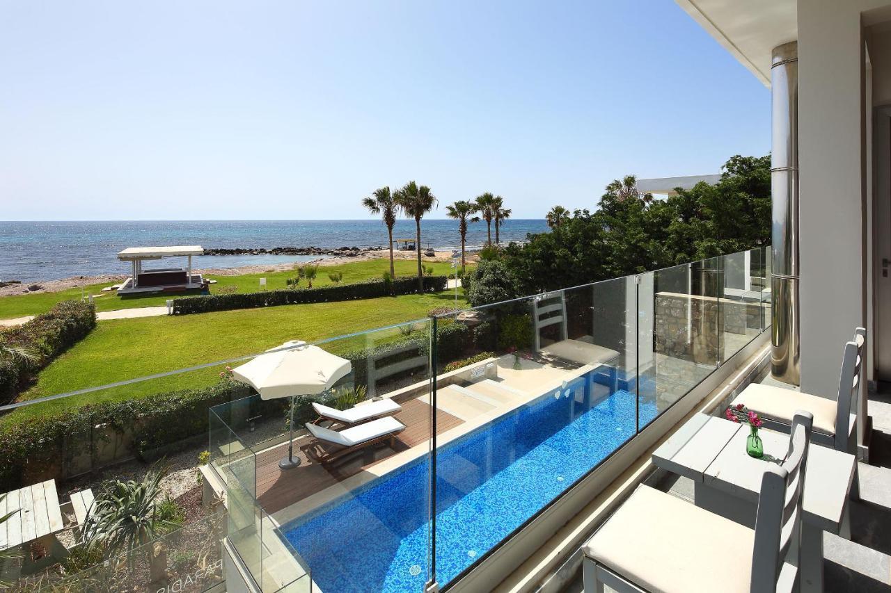 Paradise Cove Luxurious Beach Villas Pafos Exterior foto