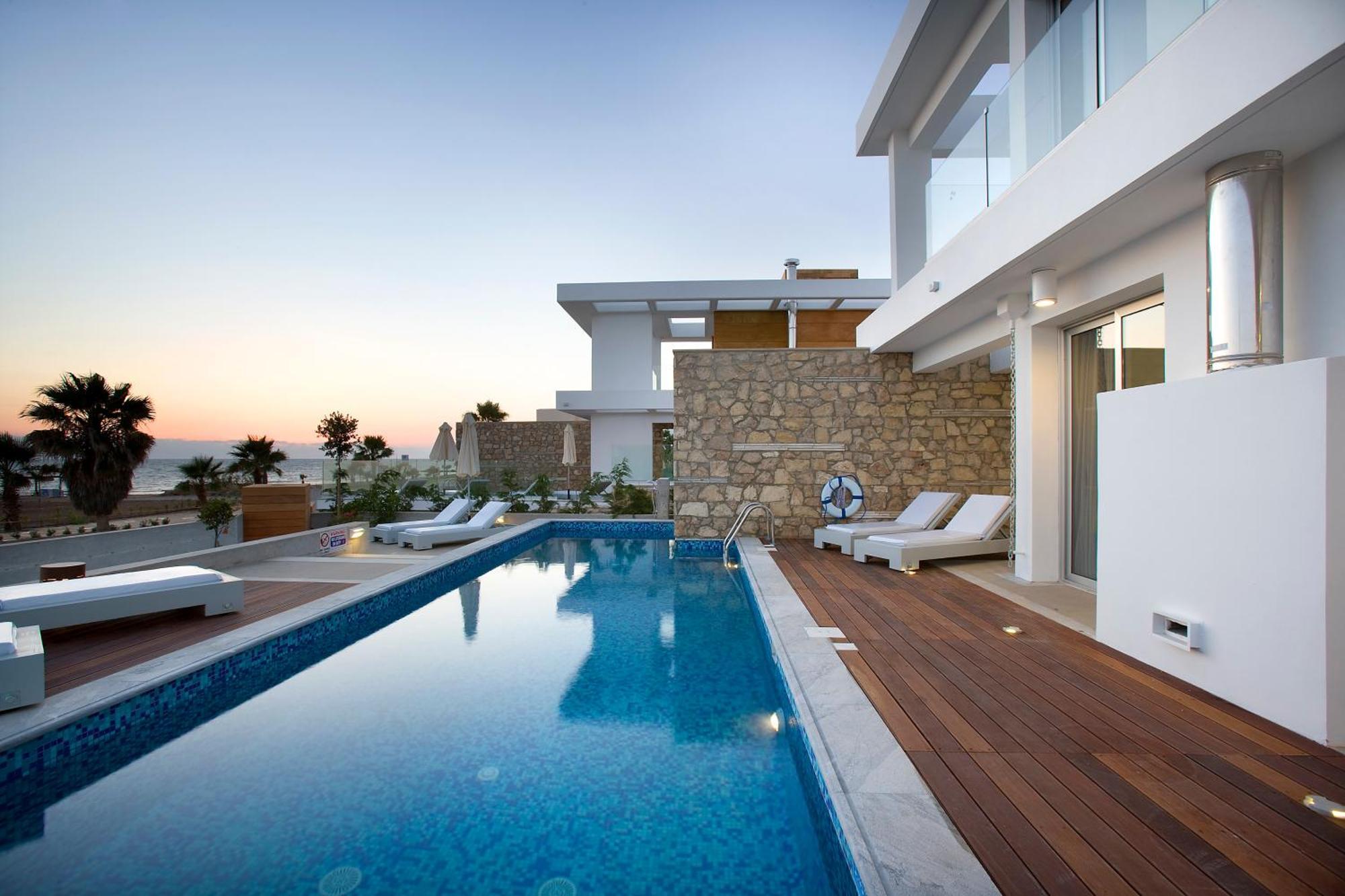 Paradise Cove Luxurious Beach Villas Pafos Exterior foto