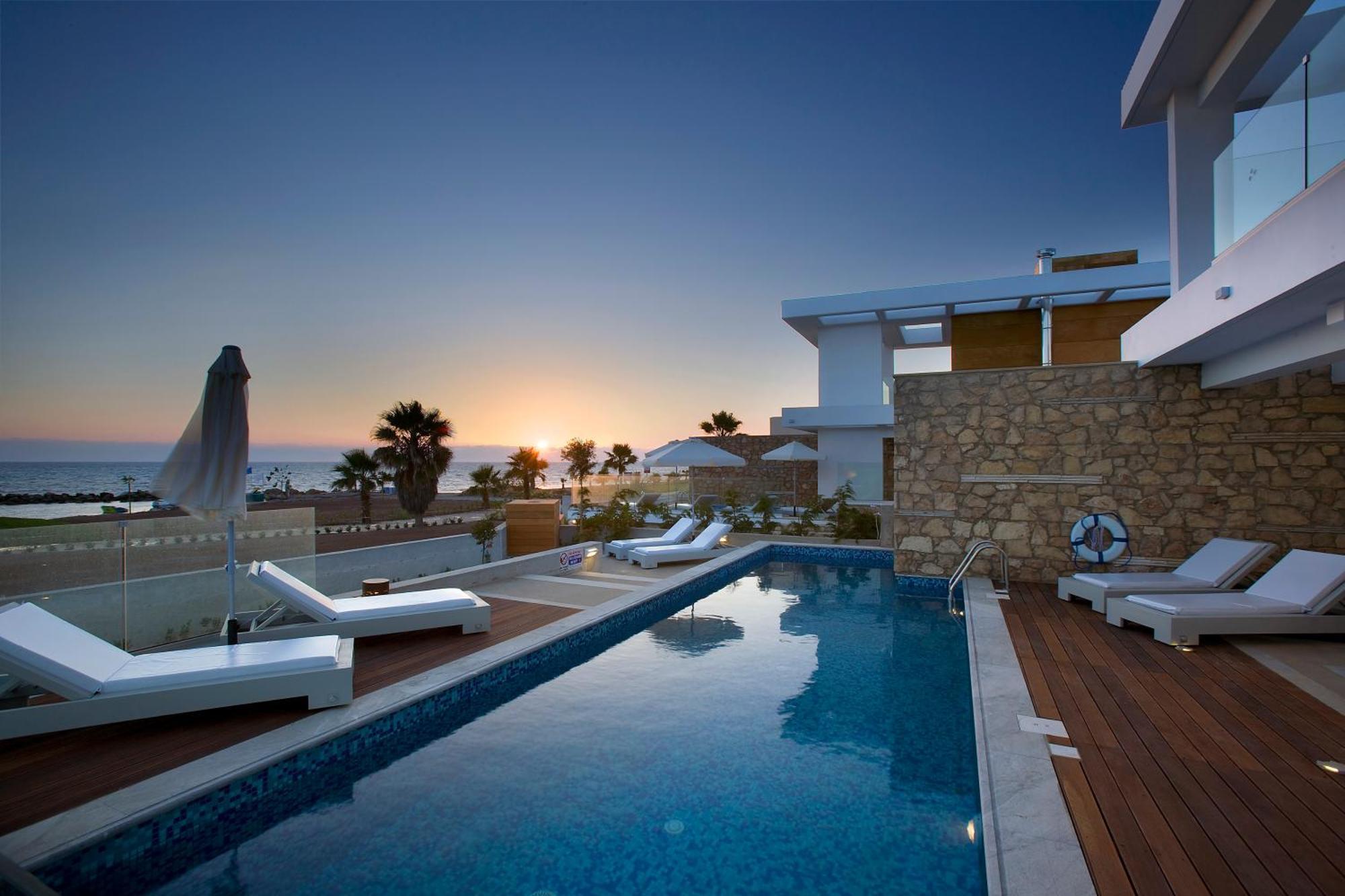 Paradise Cove Luxurious Beach Villas Pafos Exterior foto