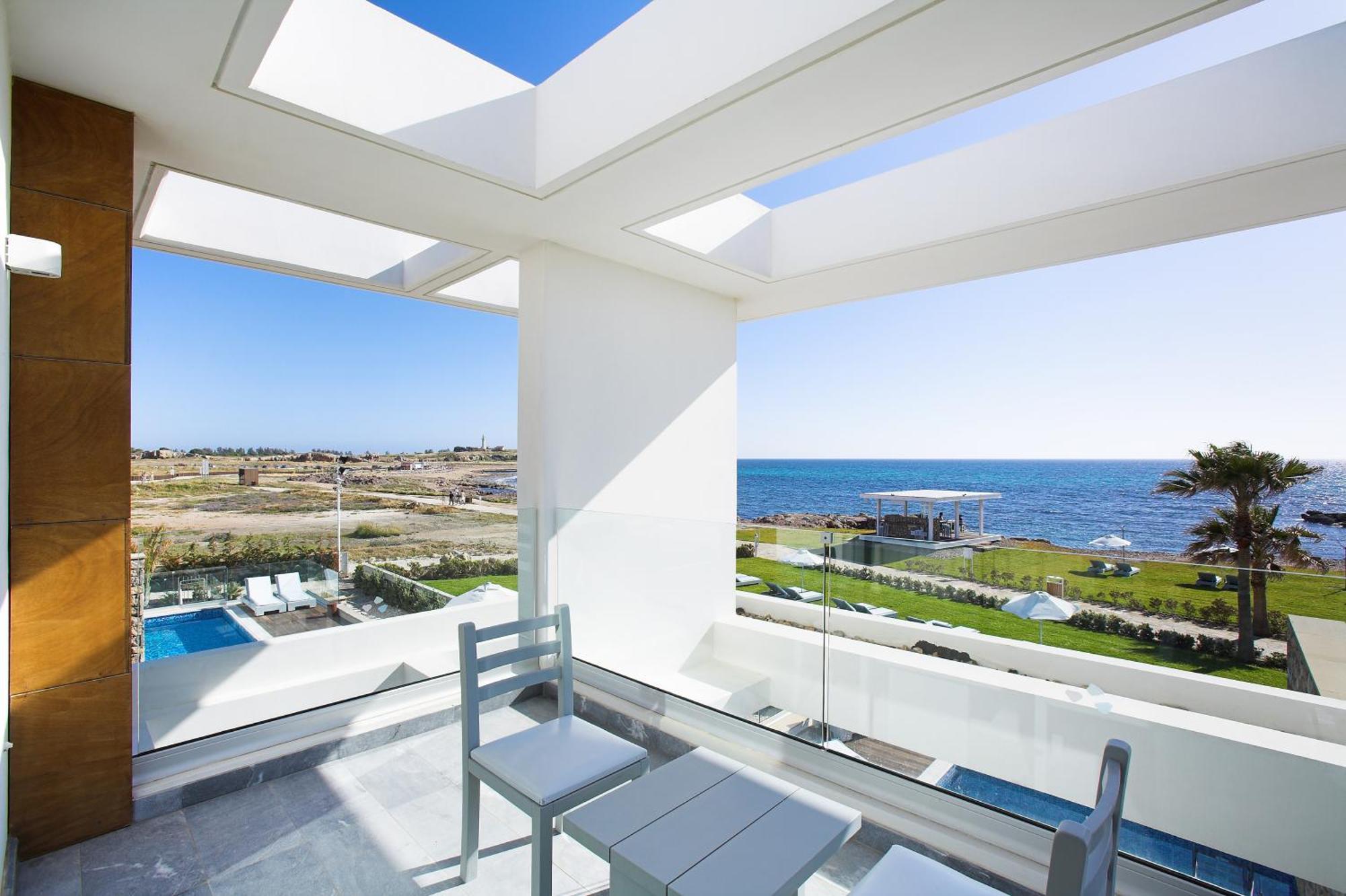 Paradise Cove Luxurious Beach Villas Pafos Exterior foto