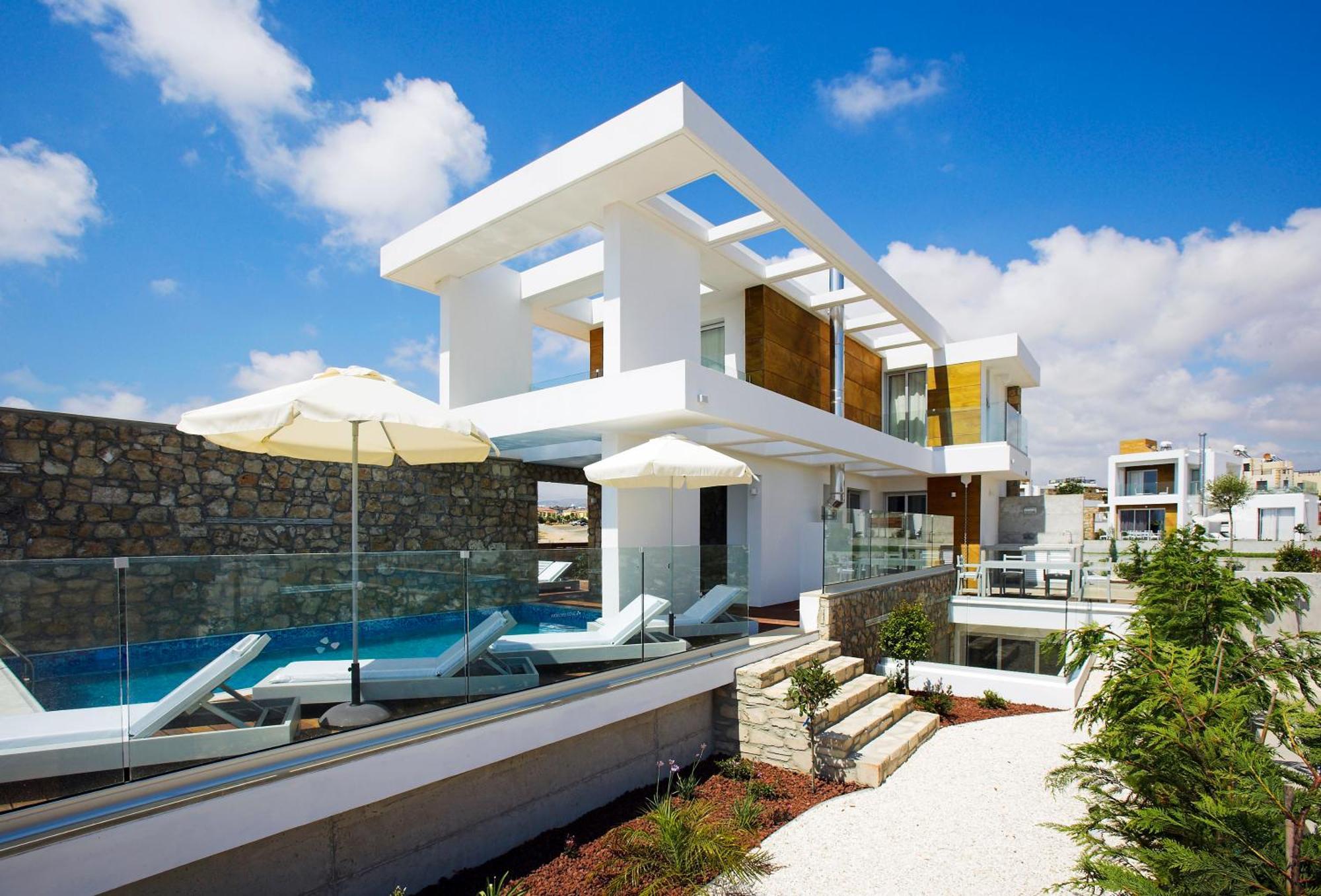 Paradise Cove Luxurious Beach Villas Pafos Exterior foto