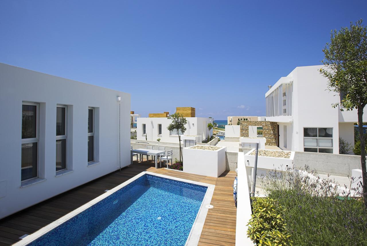 Paradise Cove Luxurious Beach Villas Pafos Exterior foto